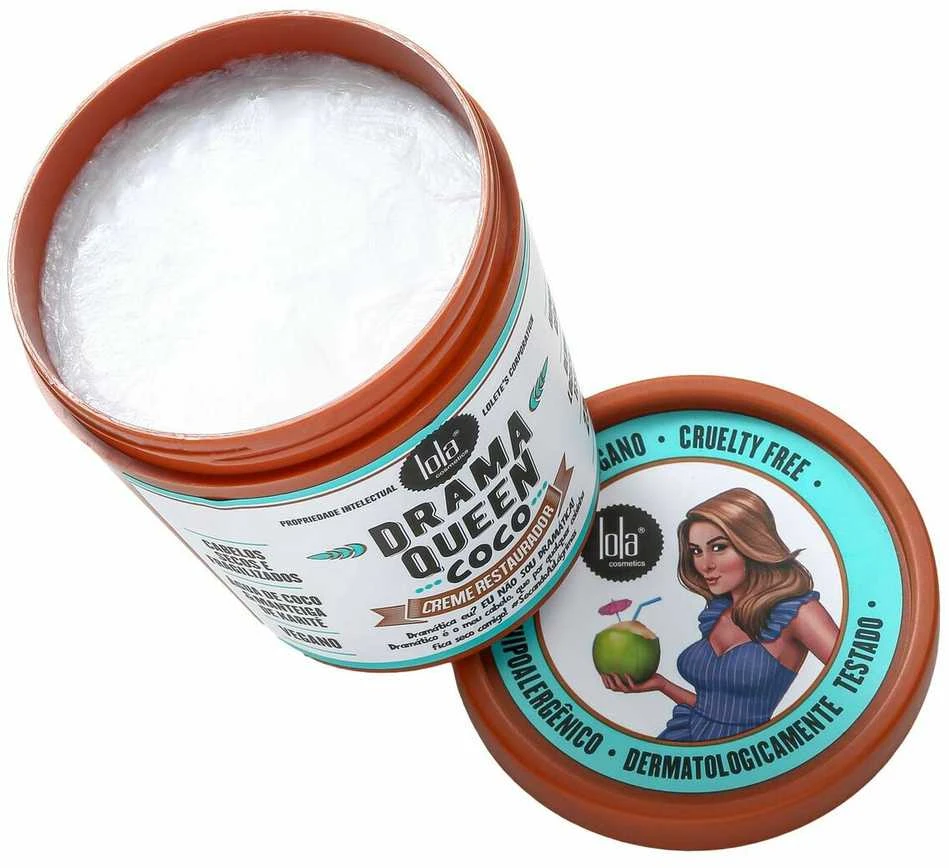 Lola Cosmetics Drama Queen Coco Mascarilla Restauradora, 230 g
