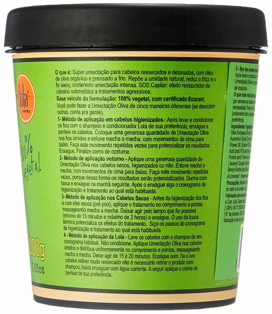 Lola From Rio LOLA iš RIO - UMECTAÇÃO alyvuogių kaukė 200g