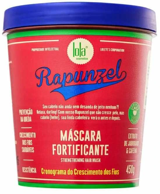 „Love Lola Cosmetics Rapunzel“ plaukų kaukė „Kreminis“, stiprinamoji, 450 g