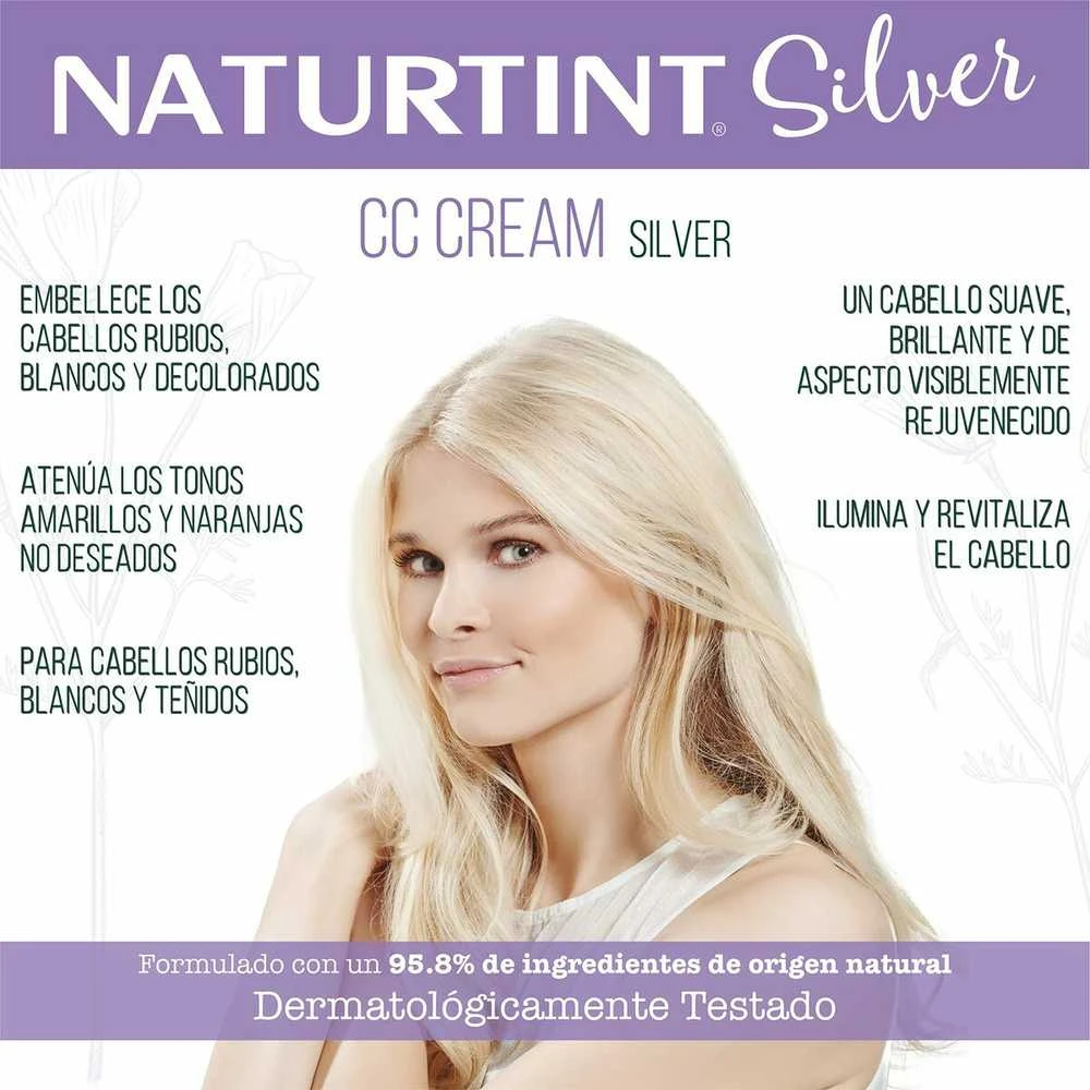 Naturtint Cc Kreminis Sidabrinis Mascarilla Matizadora, 200 ml