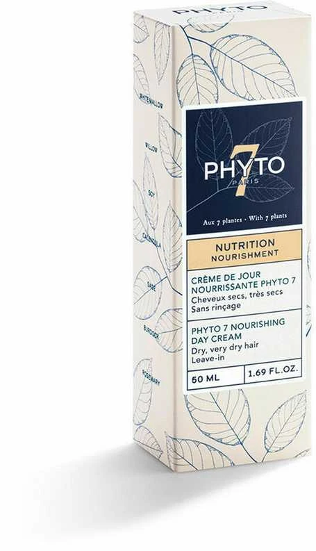 Phyto Nourishment Phyto 7 maitininantis Day Kreminis plaukus drėkinantis kremas, 50 ml