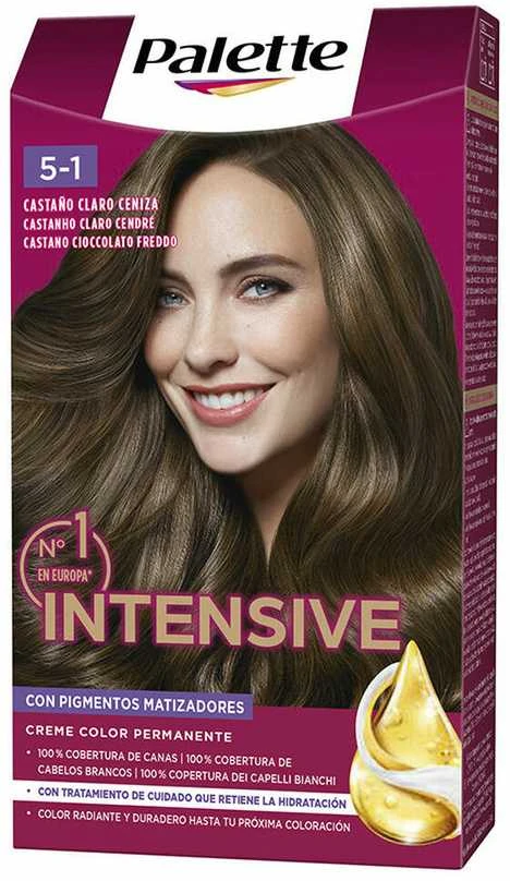 Schwarzkopf PALETTE INTENSIVE dye #5.1-light ash ruda 1 unit