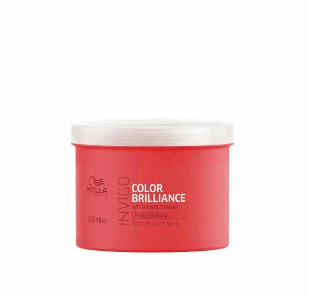 Wella Invigo Color Brilliance kaukė ploniems plaukams, 500 ml