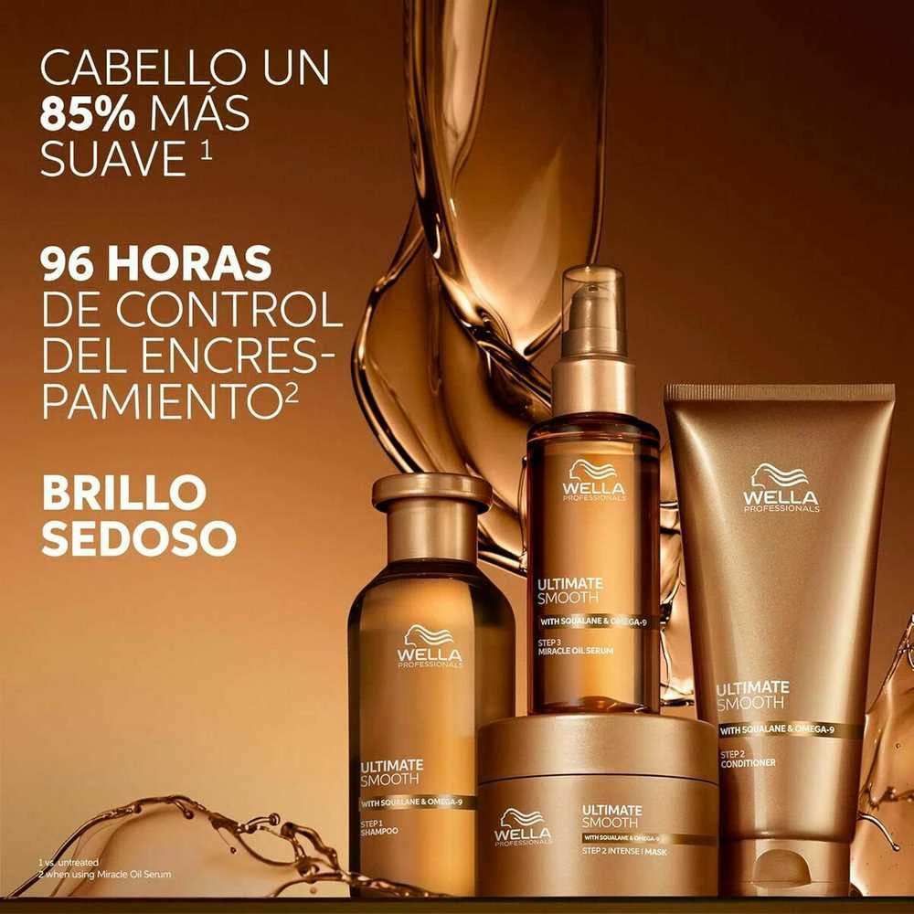 Wella Professionals Ultimate Smooth Miracle Oil Serum Aliejinis serumas skvalanu ir omega-9, 30 ml
