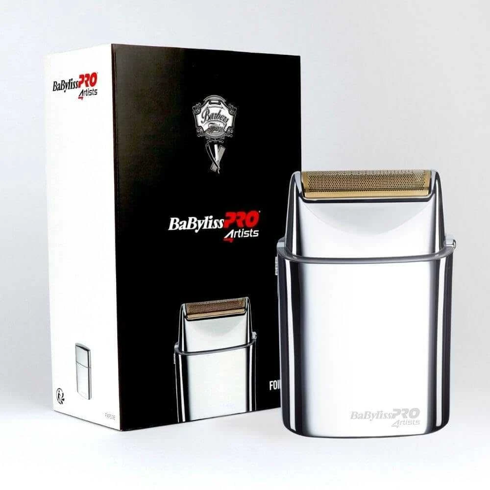 Mobili plaukų skutimo mašinėlė BaByliss PRO Single Foil Metal Shaver FXFS1E, su baterijomis