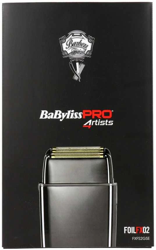 Mobili įkraunama plaukų skutimo mašinėlė BaByliss PRO Double Foil Metal Shaver Gunsteel FXFS2GSE