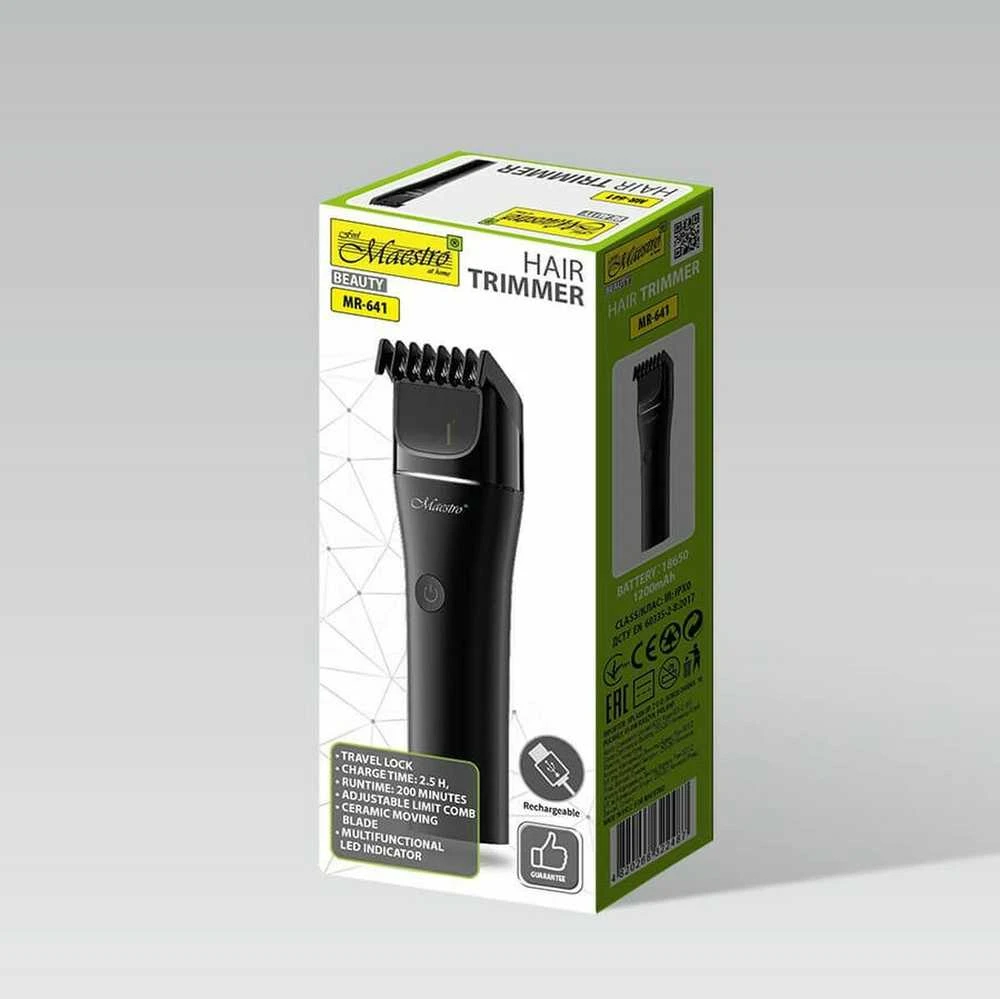 MAESTRO MR-641 USB plaukų kirpimo mašina