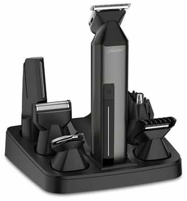 MAESTRO MR-660 6 viename plaukų kirpimo mašinėlė su USB