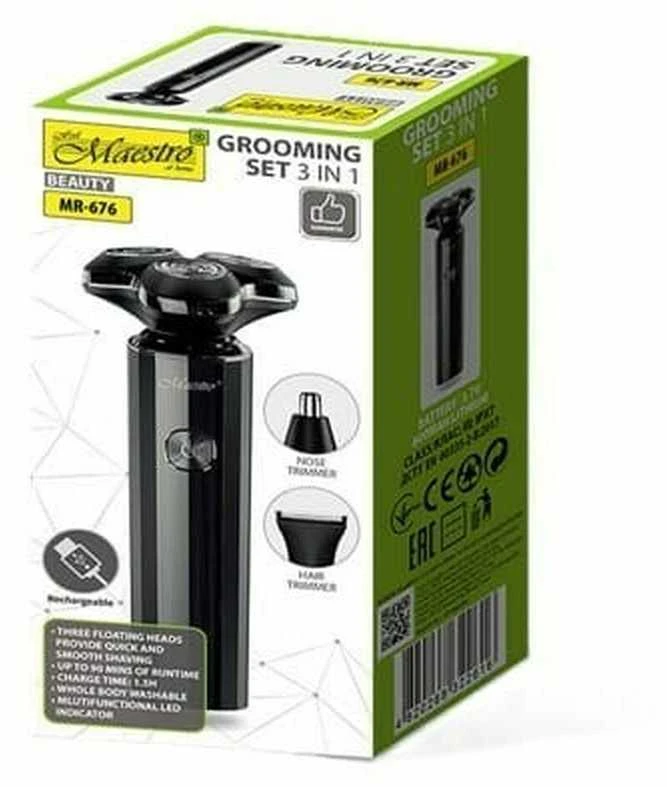 MAESTRO MR-676 3 viename USB skutimosi rinkinys