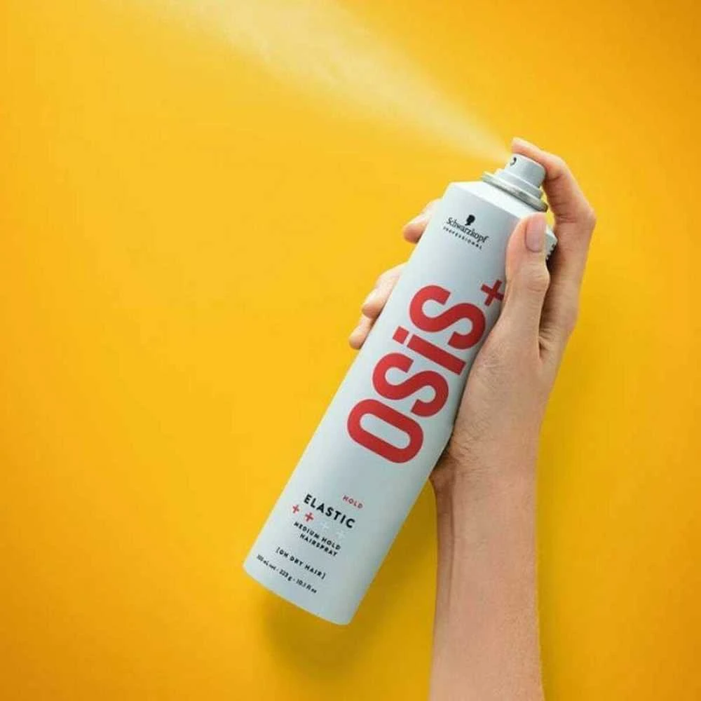 Schwarzkopf Osis Elastic vidutinės fiksacijos plaukų lakas 300ml