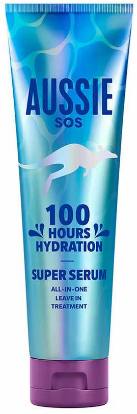 „Aussie Hair Aussie Sos“ 100 valandų drėkinamasis nenuplaunamas super serumas, 160 ml