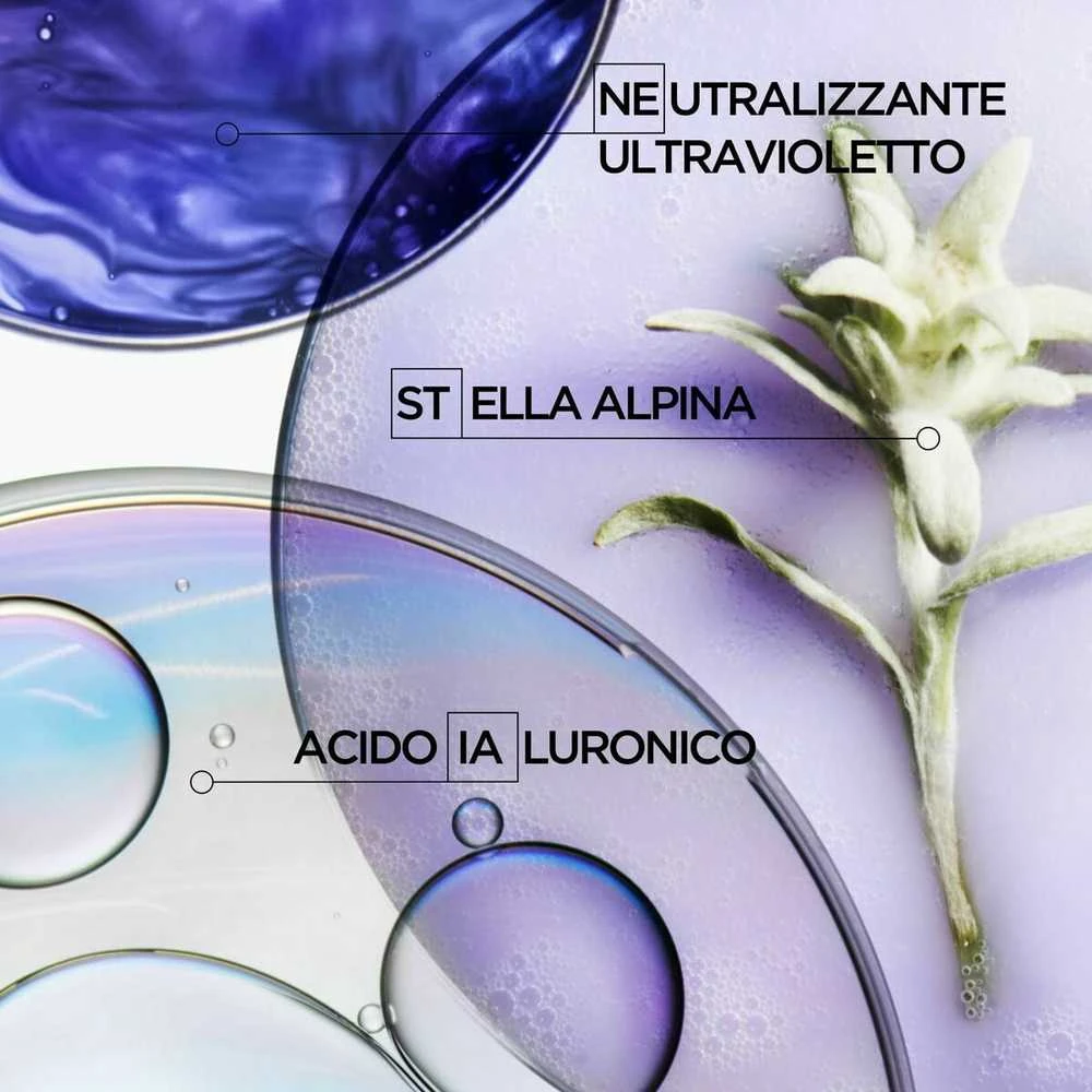 Kérastase Blond Absolu 2% Pure Hyaluronic Acid Serum atkuriamasis serumas šviesiems plaukams, 50 ml