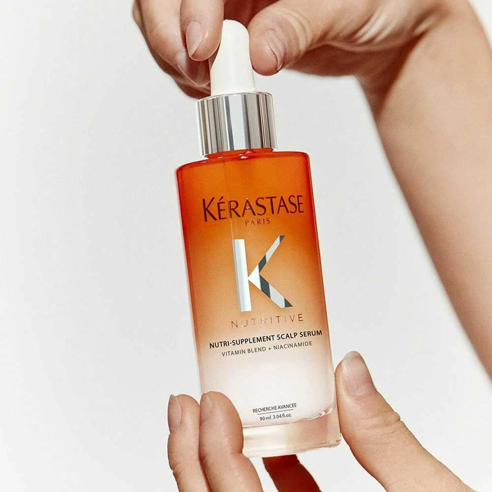 Kérastase Nutritive Nutri-Supplement Scalp Serum drėkinamasis serumas sausai galvos odai, 90 ml