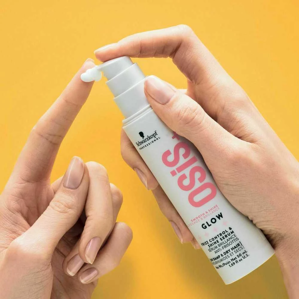 Blizgesio suteikiantis plaukų serumas Schwarzkopf Professional OSIS + Glow 50 ml
