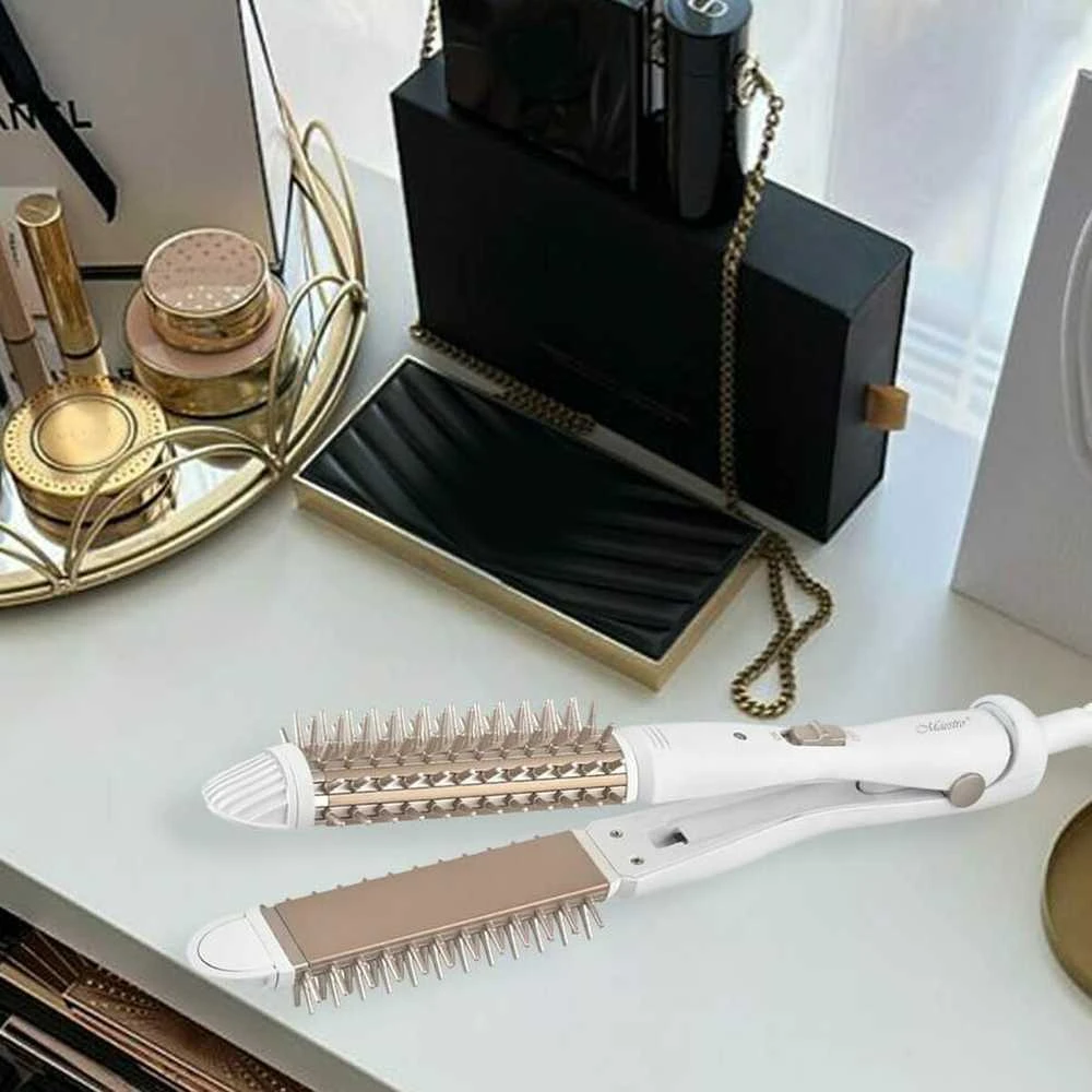 Plaukų garbanojimo žnyplės and straightener 2in1 55W MAESTRO MR-263