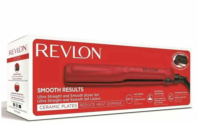 Revlon Smooth Results RVST2176 plaukų tiesintuvas, 3 vnt.