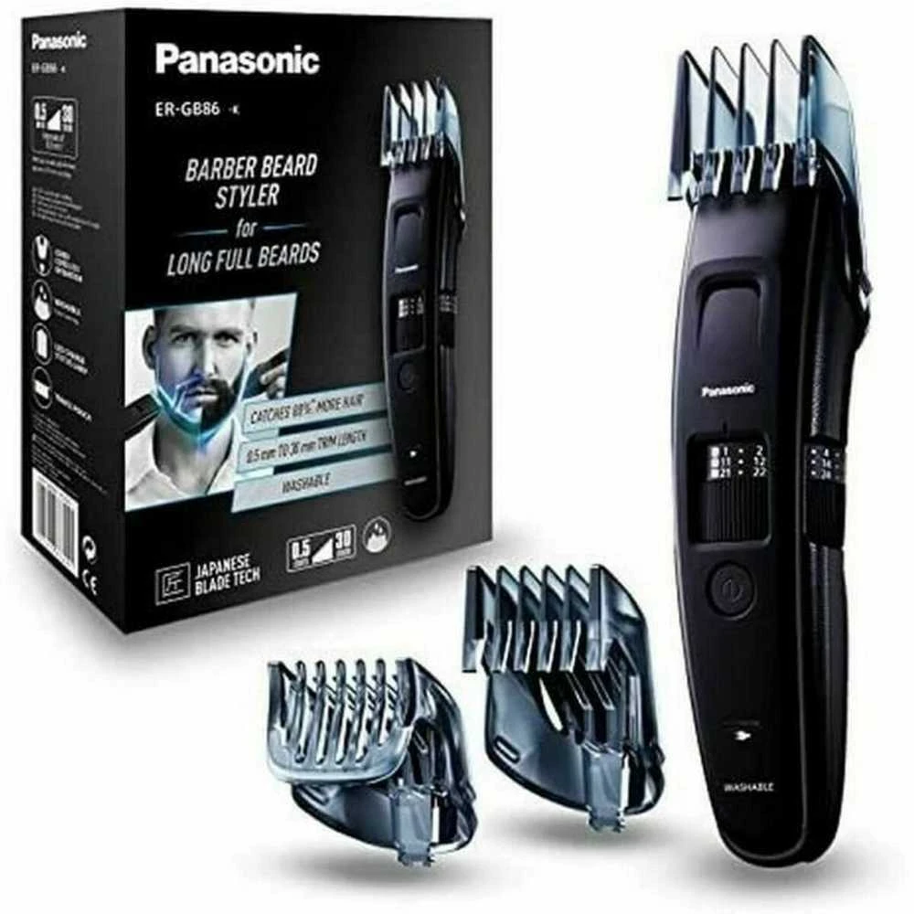 Barzdaskutė Panasonic ER-GB86-K503, Juoda