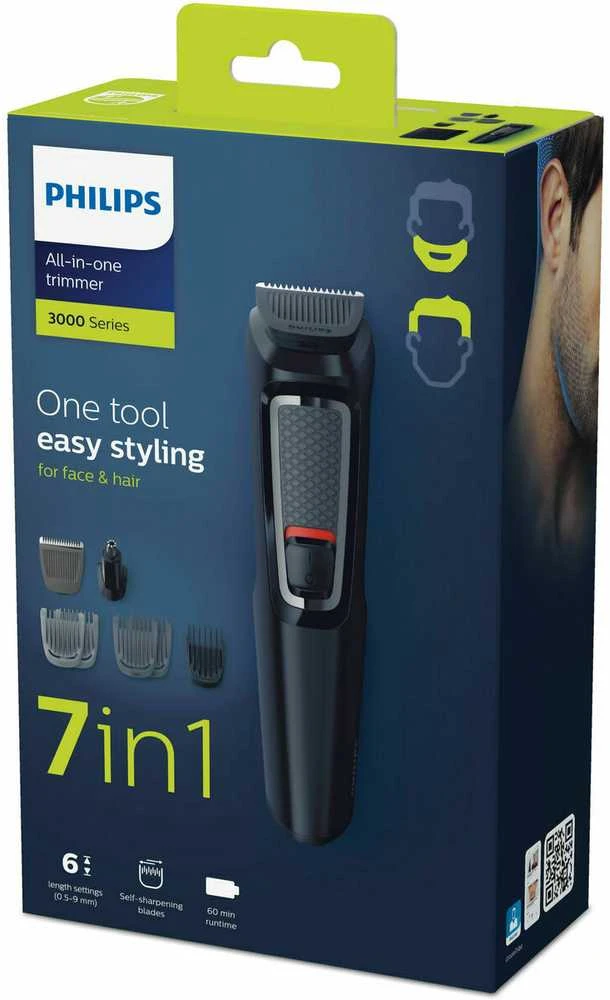 Barzdaskutė PHILIPS MULTIGROOM 3000 SERIES, 7-IN-1