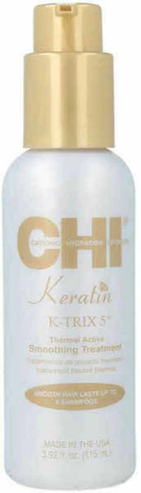 Farouk Systems Ilgalaikio poveikio tiesinimo priemonė CHI Keratin K-TRIX 5 Smoothing Treatment 115ml