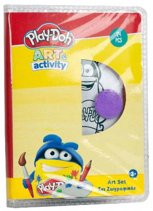 „Play-Doh“ kūrybinis rinkinys, 24 dalių piešimo rinkinys