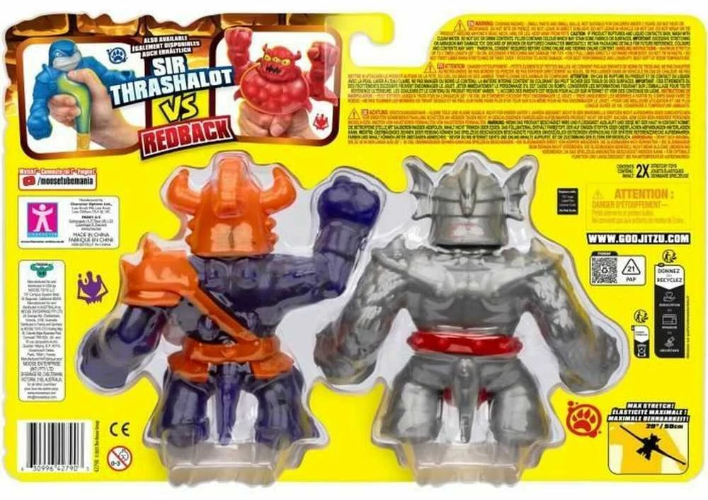 GOO JIT ZU HEROES OF Figūrėlės „Stretch Strikers“, 2 vnt.