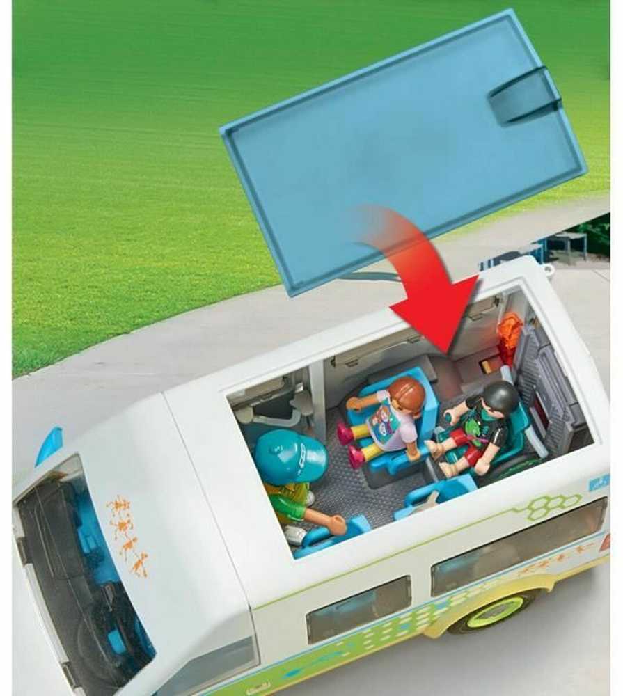 Konstruktorius Playmobil School Bus 71329, plastikas