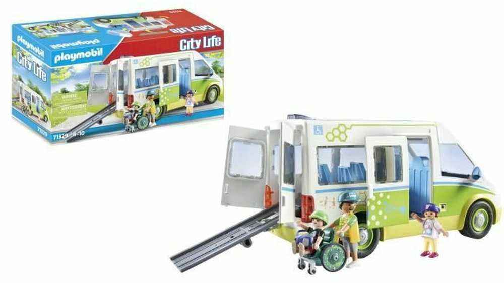Konstruktorius Playmobil School Bus 71329, plastikas