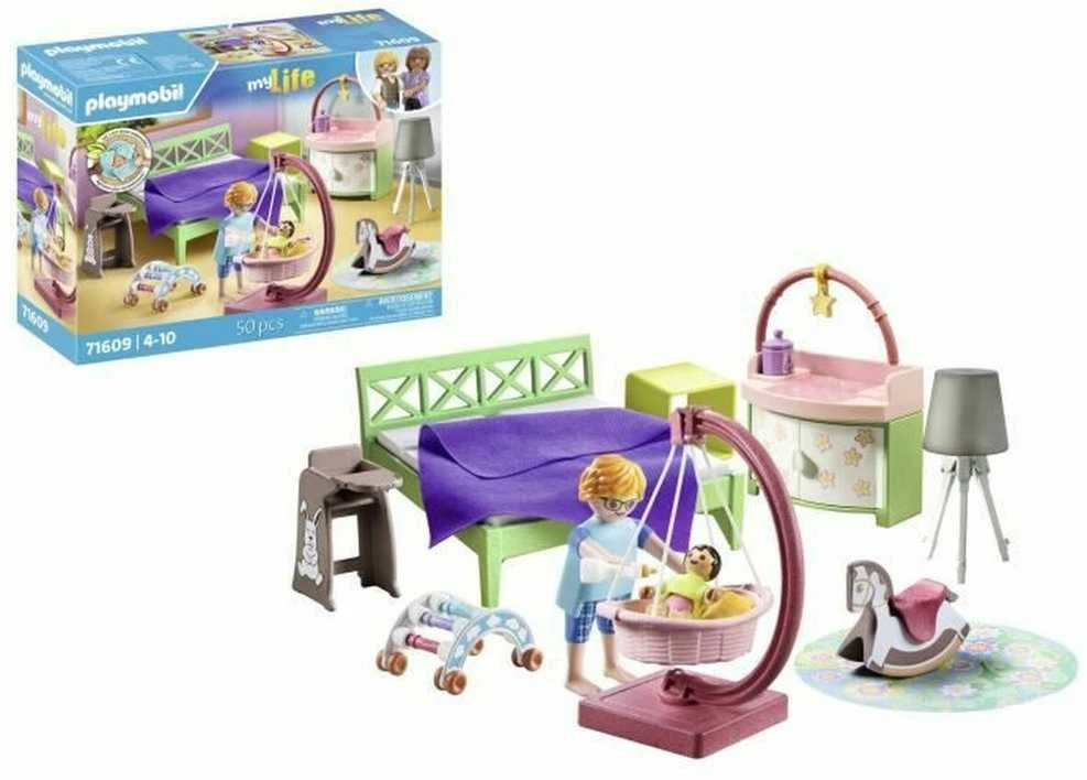Playmobil My Life 71609 Miegamasis su vaikams žaidimų kampeliu