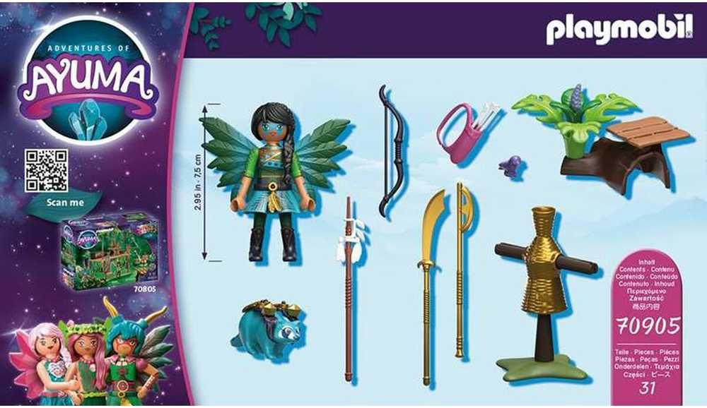 PLAYMOBIL - 70905 - AYUMA - Starter Pack - Riterio fėja su kupranugariu