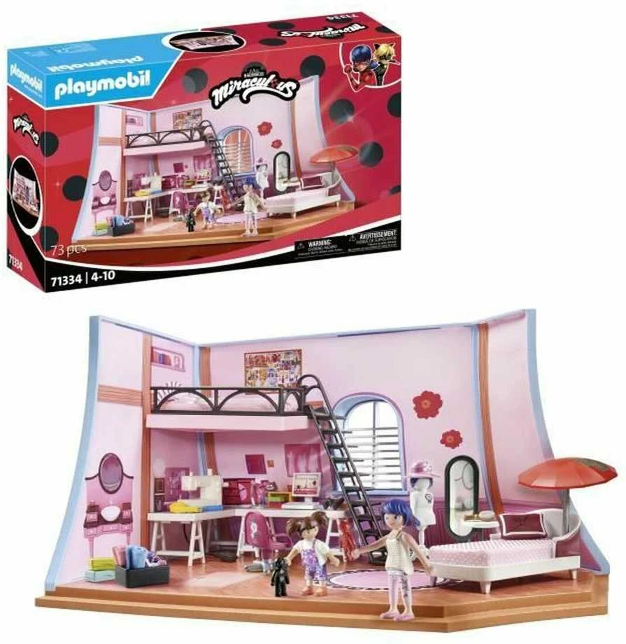 PLAYMOBIL MIRACULOUS Marinetės loftas 71334