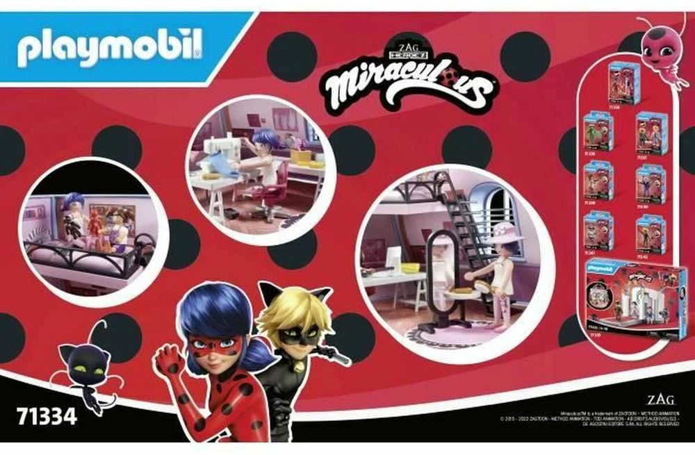 PLAYMOBIL MIRACULOUS Marinetės loftas 71334