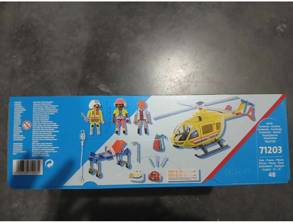 Playmobil City Life 71203 Gelbėjimo sraigtasparnis