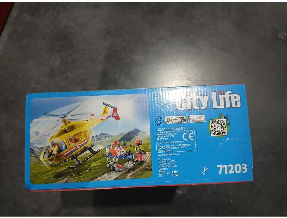 Playmobil City Life 71203 Gelbėjimo sraigtasparnis