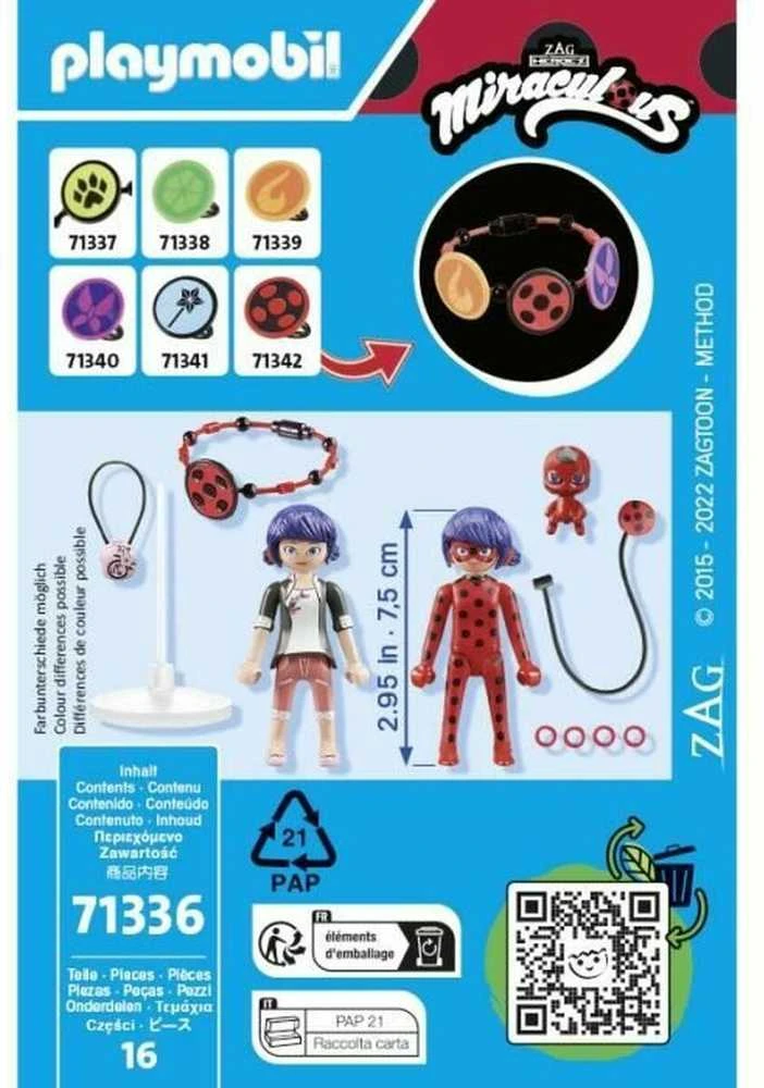 PLAYMOBIL MIRACULOUS: Marinetė ir Ladybug 71336