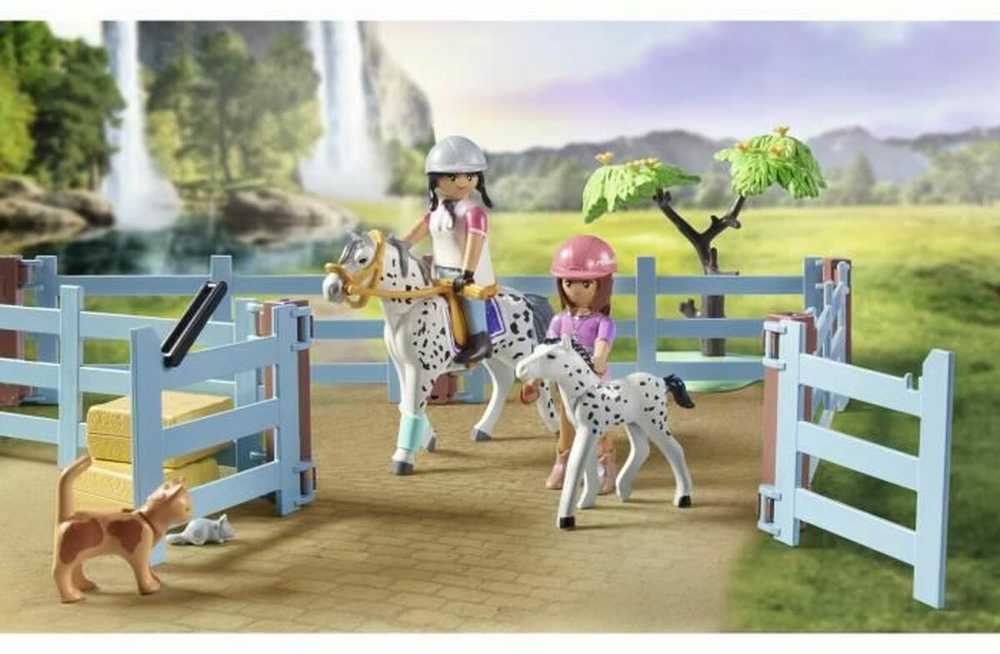 Konstruktorius Playmobil Waterfall Ranch 71351, plastikas