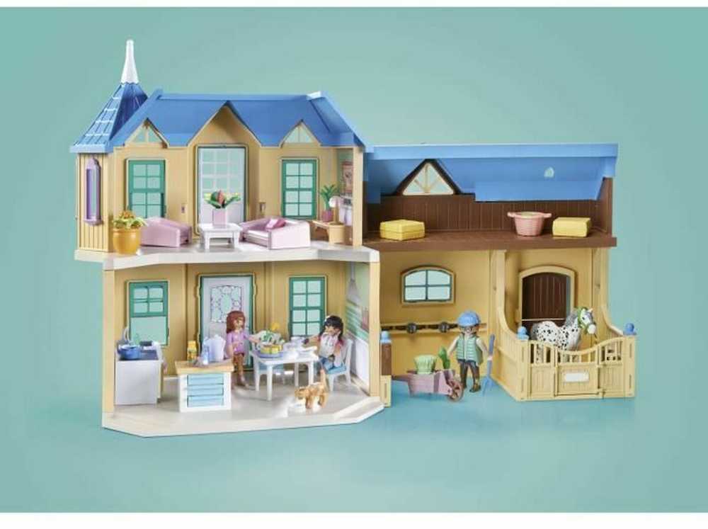 Konstruktorius Playmobil Waterfall Ranch 71351, plastikas