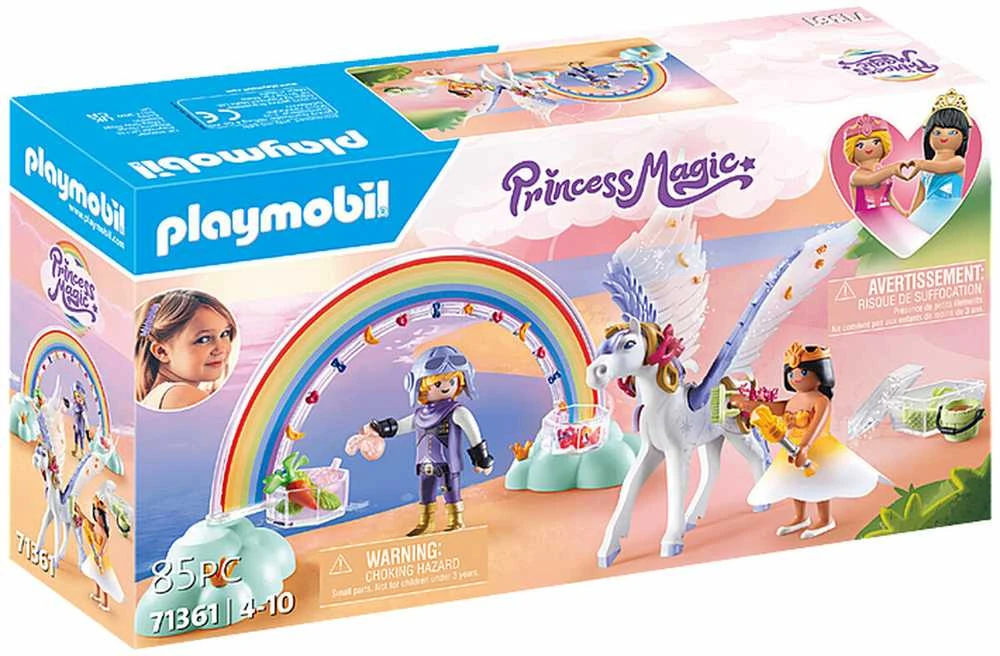 71361 PLAYMOBIL® Princess Pegasas vaivorykštė ir debesys