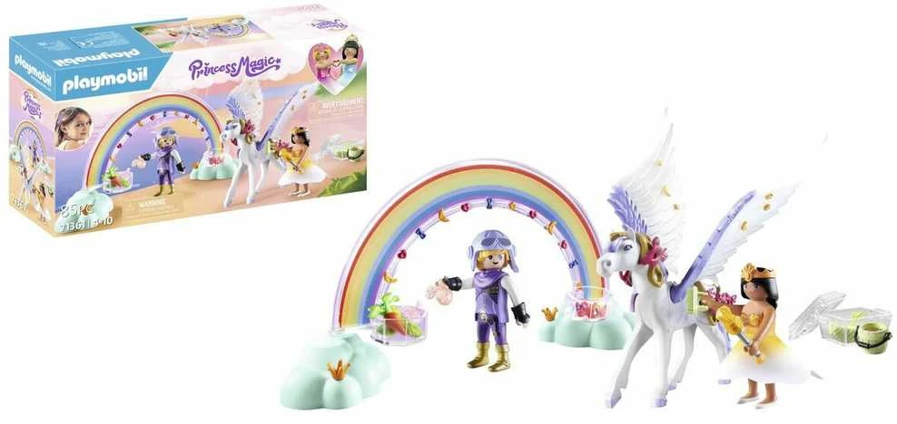 71361 PLAYMOBIL® Princess Pegasas vaivorykštė ir debesys