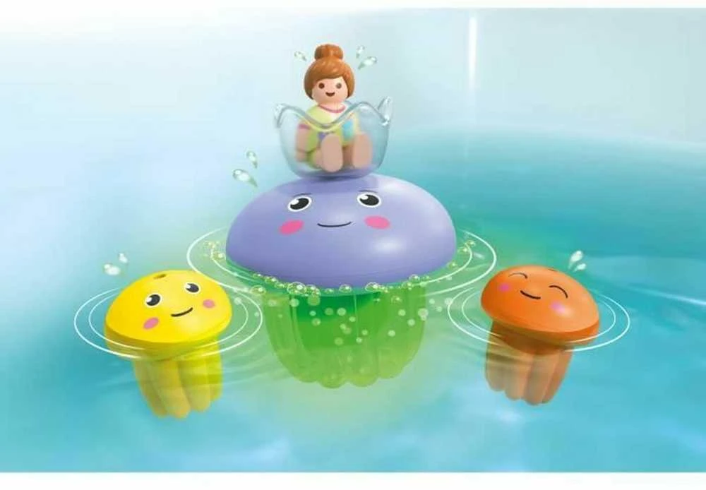 Playmobil Rinkinys figūrėlės Junior Aqua 71439 Spalvingų medūzų šeima