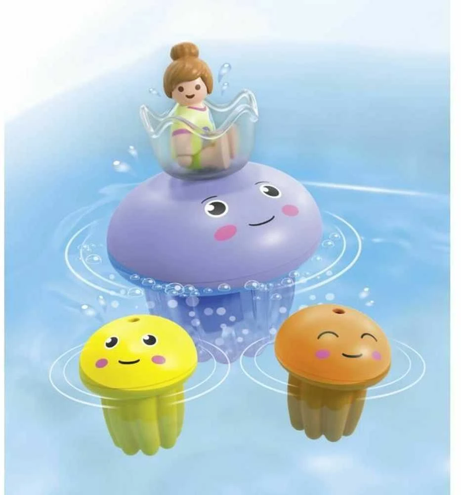 Playmobil Rinkinys figūrėlės Junior Aqua 71439 Spalvingų medūzų šeima