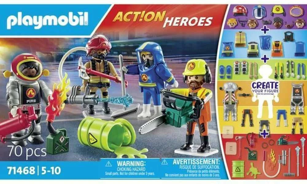 PLAYMOBIL ACTION HEROES Gelbėtojų figūrėlės 71468