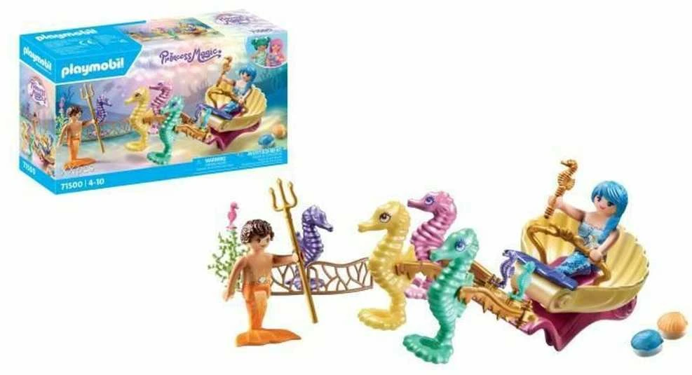 Playmobil Princess Magic 71500 Povandeniniai gyventojai su jūrų arkliuko vežimu