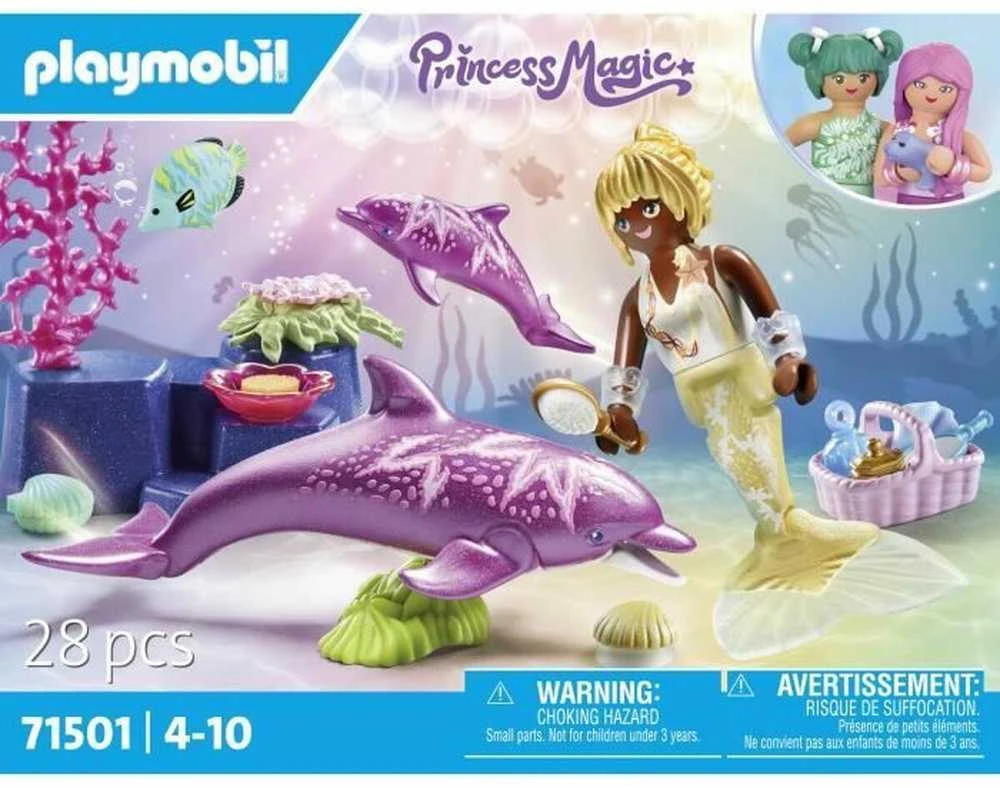 Playmobil Princess Magic 71501 Undinėlė su delfinais