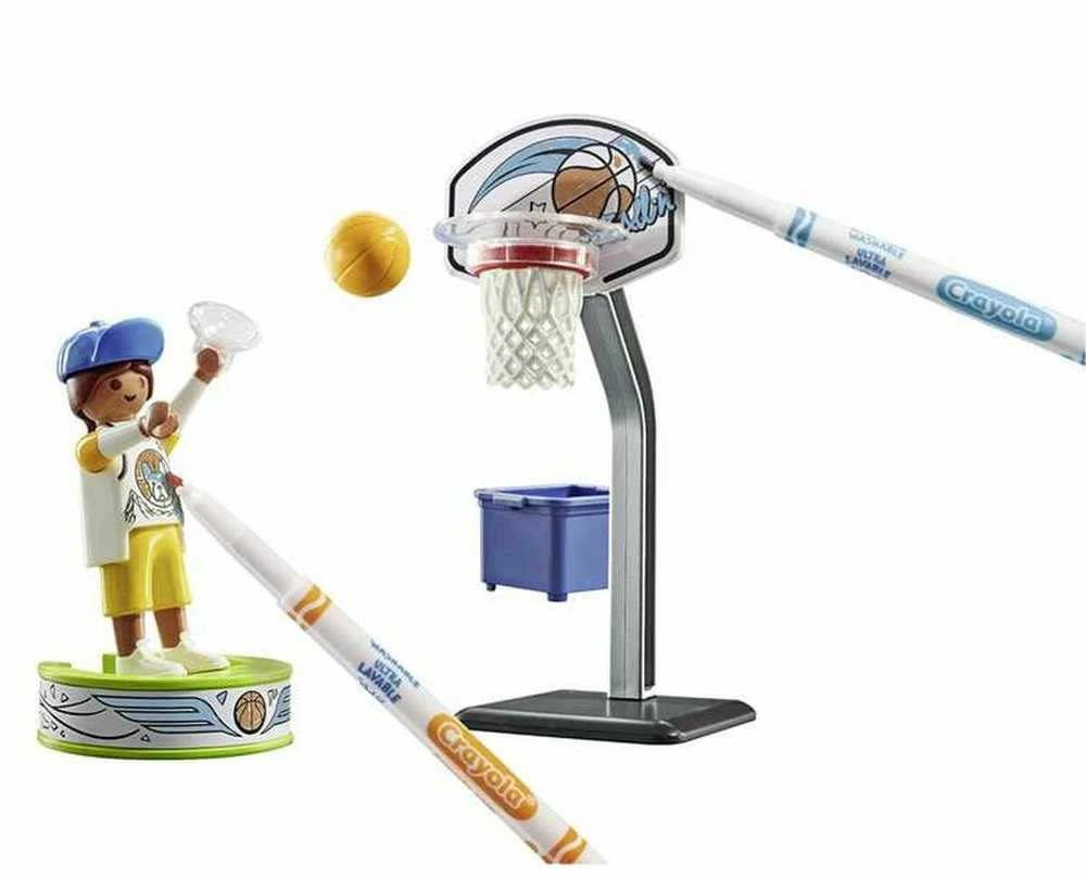 Playmobil Rinkinys su figūrėlėmis Spalva 71516 Skater su su krepšinio kamuoliuku