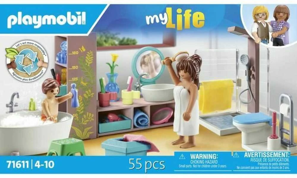 PLAYMOBIL - Vonios kambarys (71611)