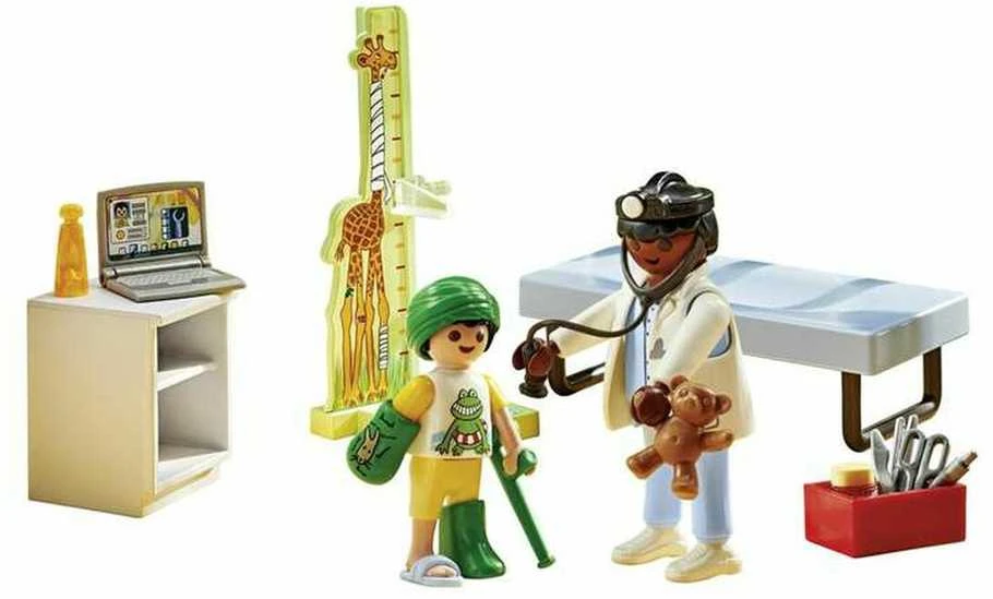PLAYMOBIL pediatro rinkinys su meškiuku