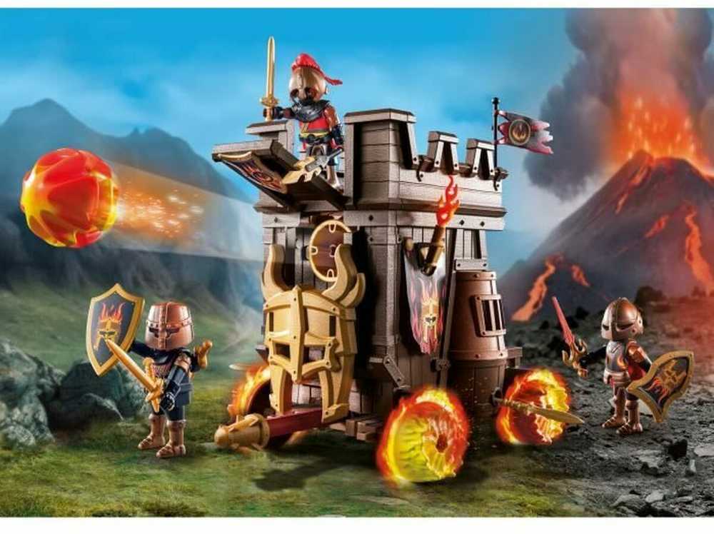 PLAYMOBIL 71643 Battle Wagon Novelmore Knights Fire Cannon Castle Series