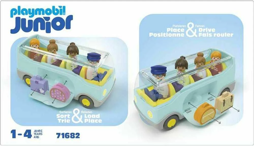 PLAYMOBIL - JUNIOR: Oro uosto autobusas (71682)