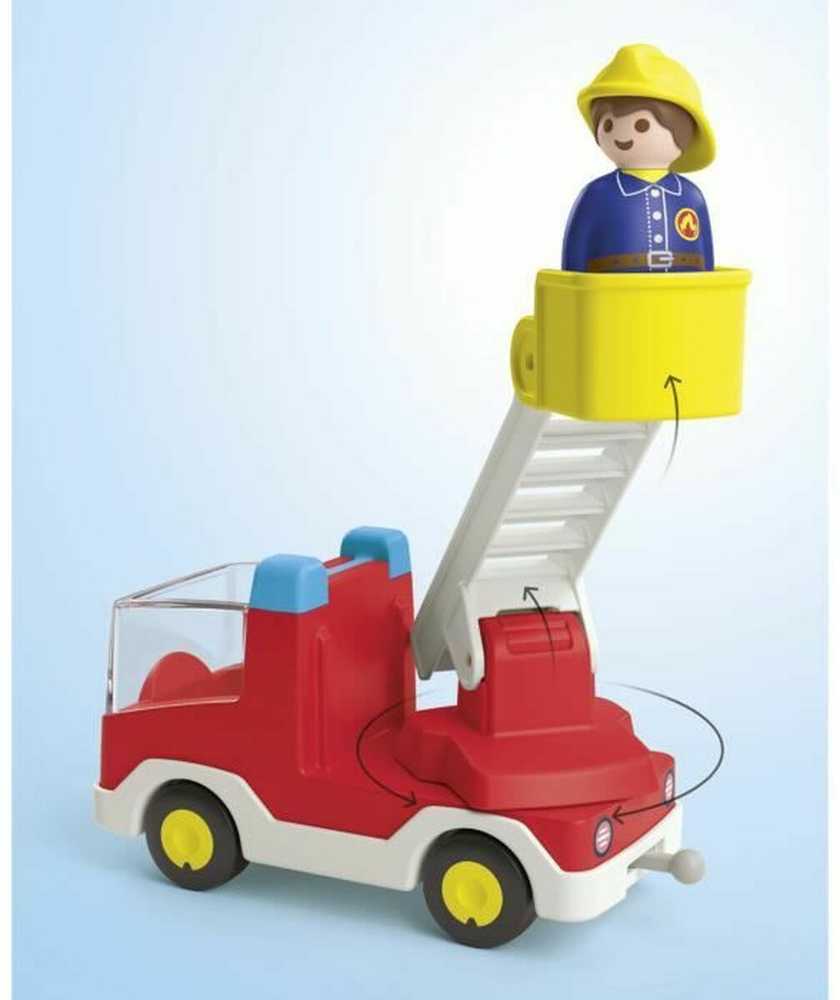 Playmobil Rinkinys su figurką Junior 71683 Gaisrinė mašina su drabiną