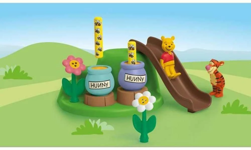 PLAYMOBIL - JUNIOR Disney: Mikės Pūkuotuko ir Tigro bičių sodas (71694)